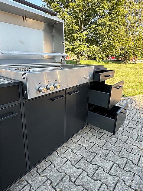 Grillstation mit Cadro und AvanTech YOU