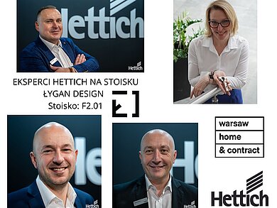 Eksperci Hettich na stoisku Łygan Design