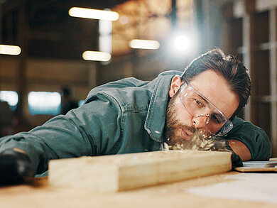 Hettich schafft auf der Holz-Handwerk 2026 Erlebnisse, die das Handwerk stärken, den Werkstattalltag erleichtern und aufzeigen, wie viel mehr Potenzial in jeder Schreinerin und jedem Schreiner steckt. Foto Hettich