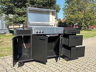 Grillstation mit Cadro und AvanTech YOU
