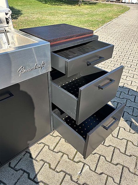 Grillstation mit Cadro und AvanTech YOU