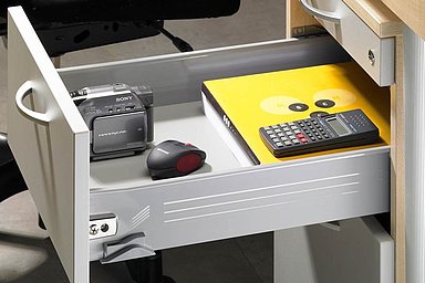 Schubkastensystem MultiTech im Möbel
