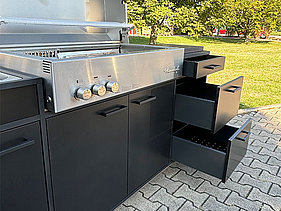Portrait Grillstation mit Cadro und AvanTech YOU