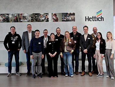 Dritter Projektworkshop der "Innovations-Pioniere" im Hettich Forum: Das Netzwerkprojekt des Verbunds CREATIVE PARTNER und Hettich bringt regelmäßig Akteure aus Handwerk und Industrie auf Augenhöhe zusammen. Foto: Hettich